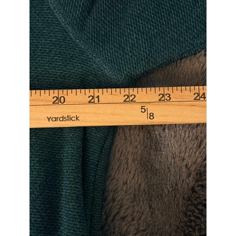 The North Face Quarter Zip Fleece Large Dark Green Gorpcore Fall Winter Outdoors - Picture 5 of 8
